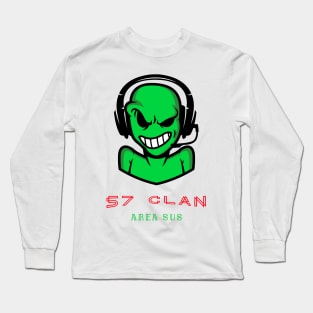 57 Clan Area 51 Sus Alien Long Sleeve T-Shirt